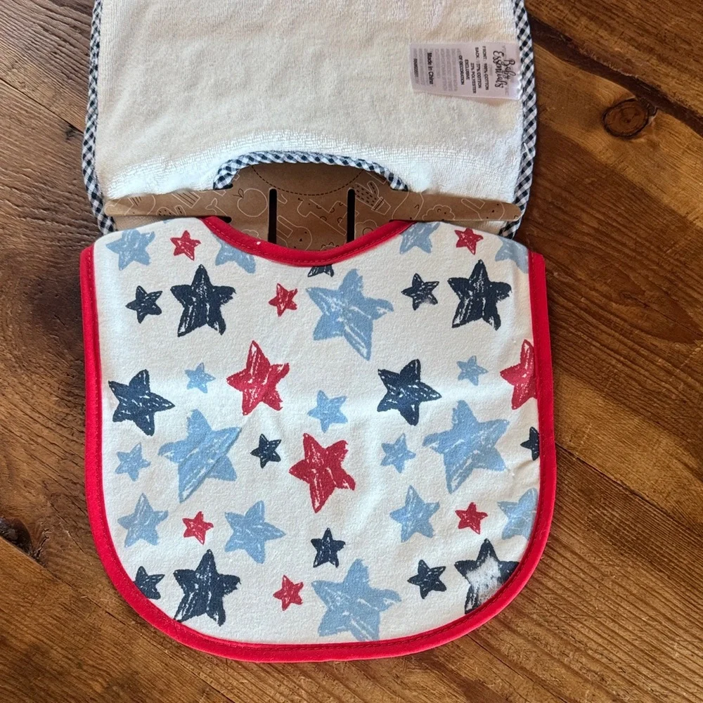 Baby Essentials Red, Navy & White 
